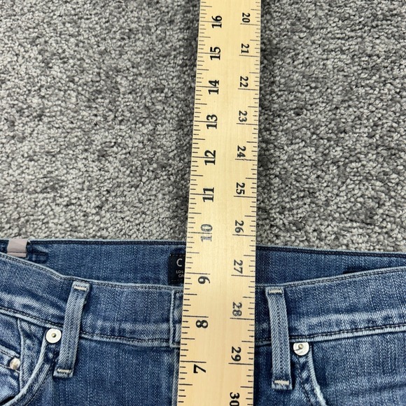 Citizens of Humanity Jeans Womens 26 Blue Rocket Crop High Rise Skinny Denim - Picture 4 of 11